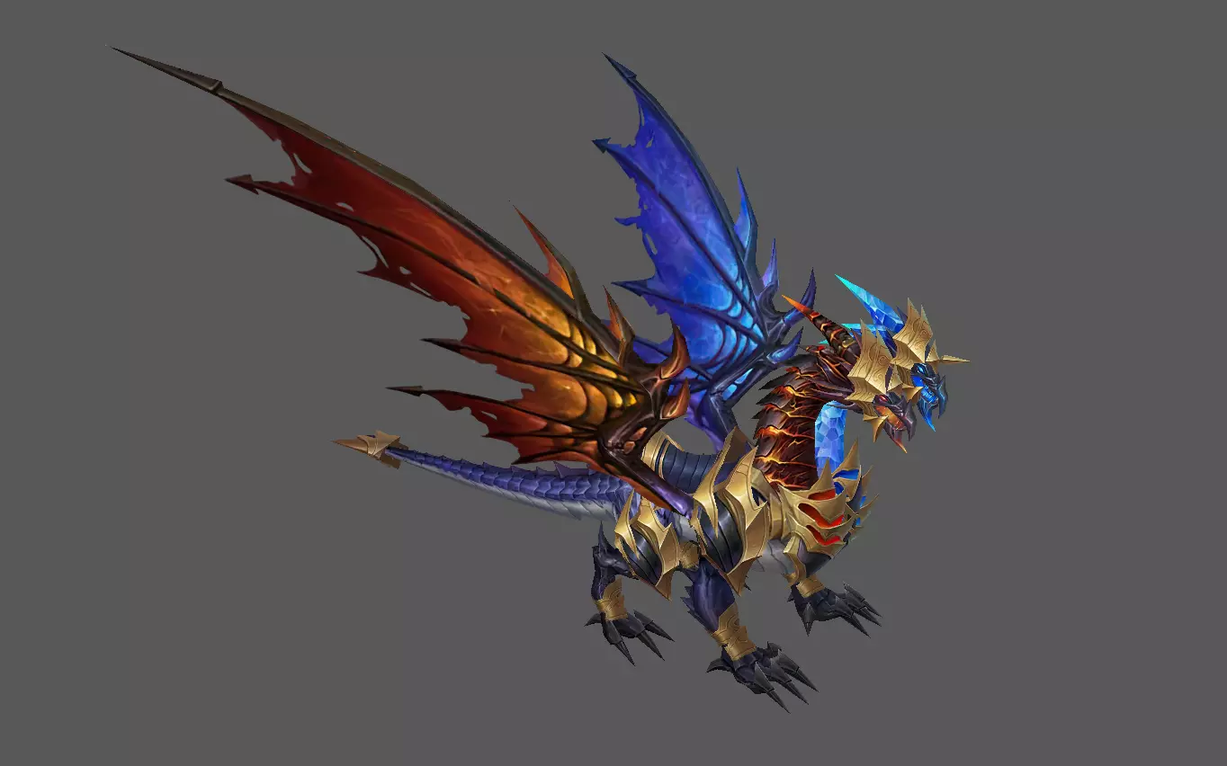 Mount - Fenrir Type 25 Low-poly 3D model_4