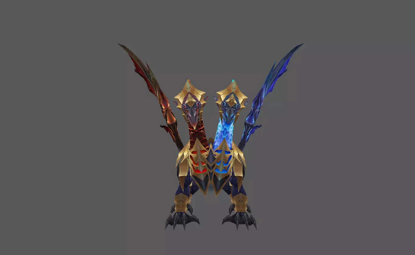 Mount - Fenrir Type 25 Low-poly 3D model_2