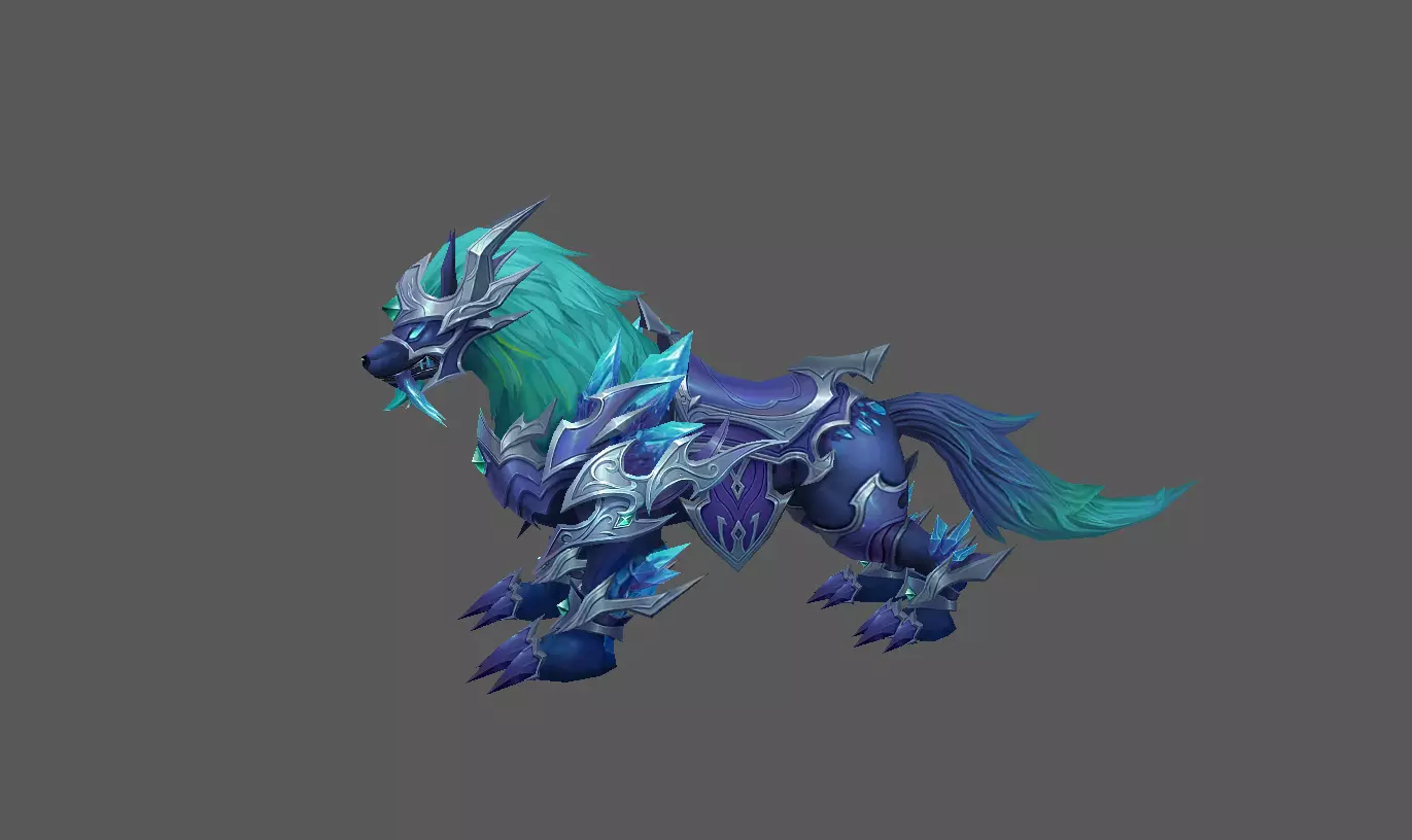 Mount - Fenrir Type 24 Low-poly 3D model_0