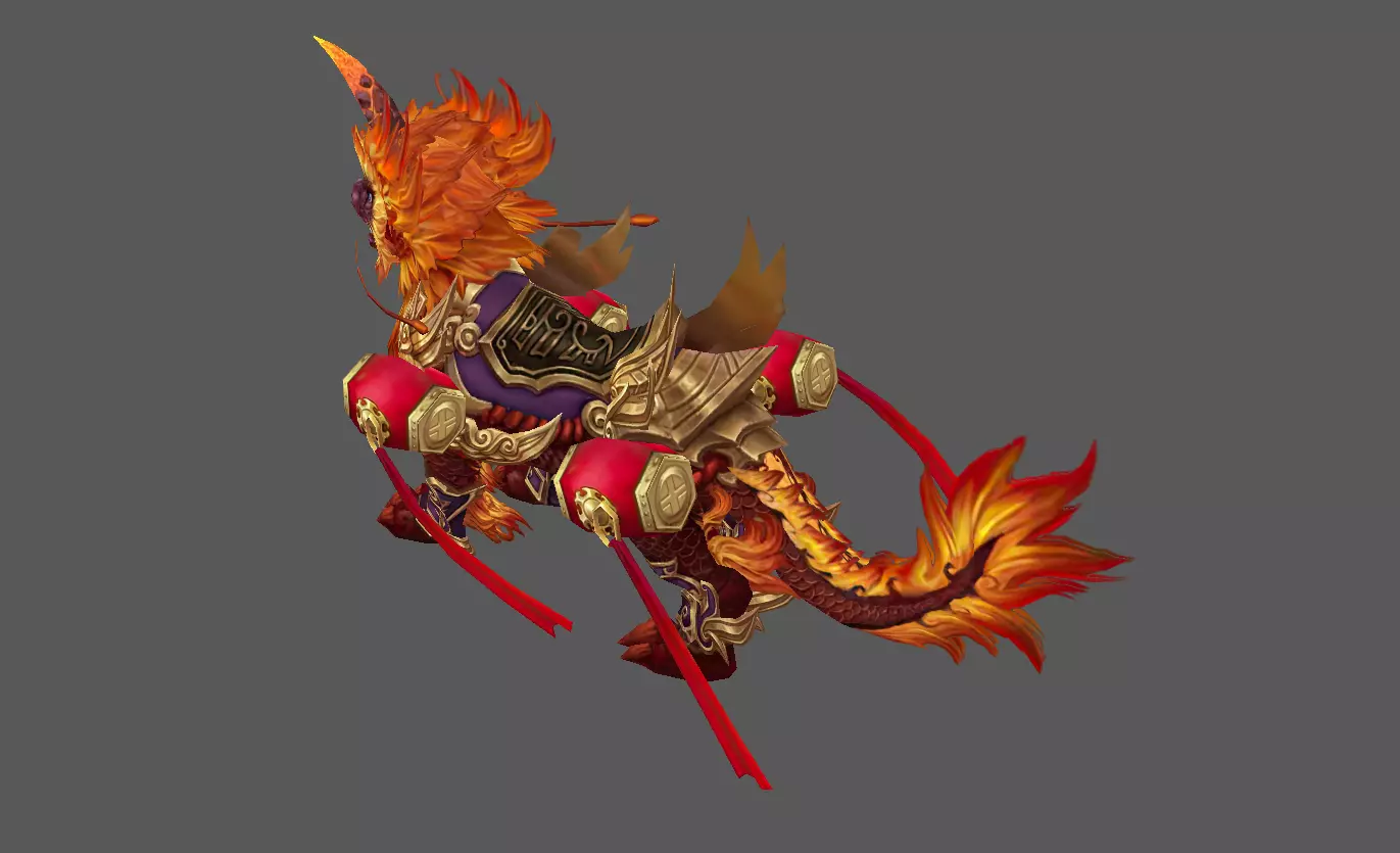 Mount - Fenrir Type 20 Low-poly 3D model_4