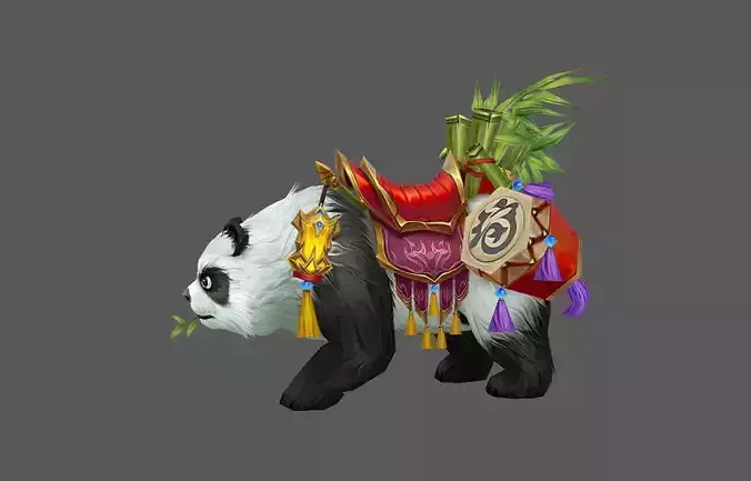 Mount - Fenrir Type 14 Low-poly 3D model