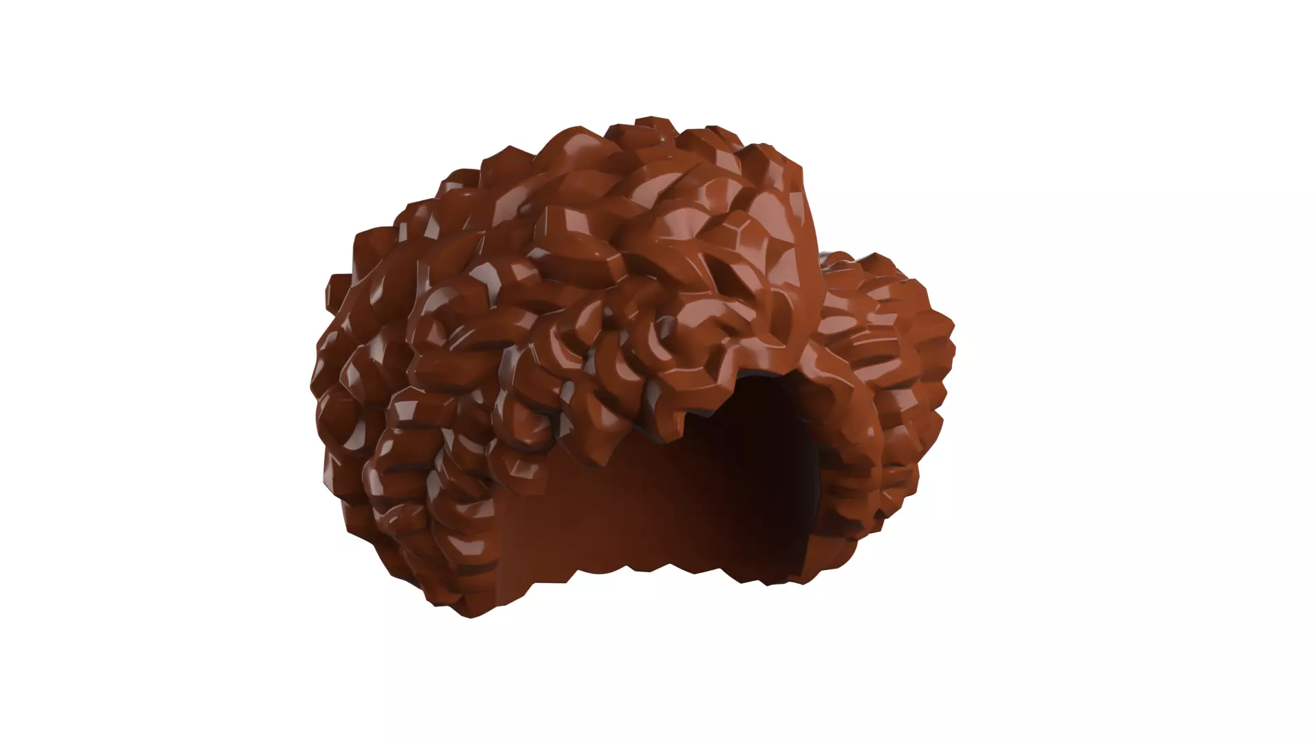 Custom 3D print Minifigure Accessory - Minifigure Hair S2 - 089 3D print model_6