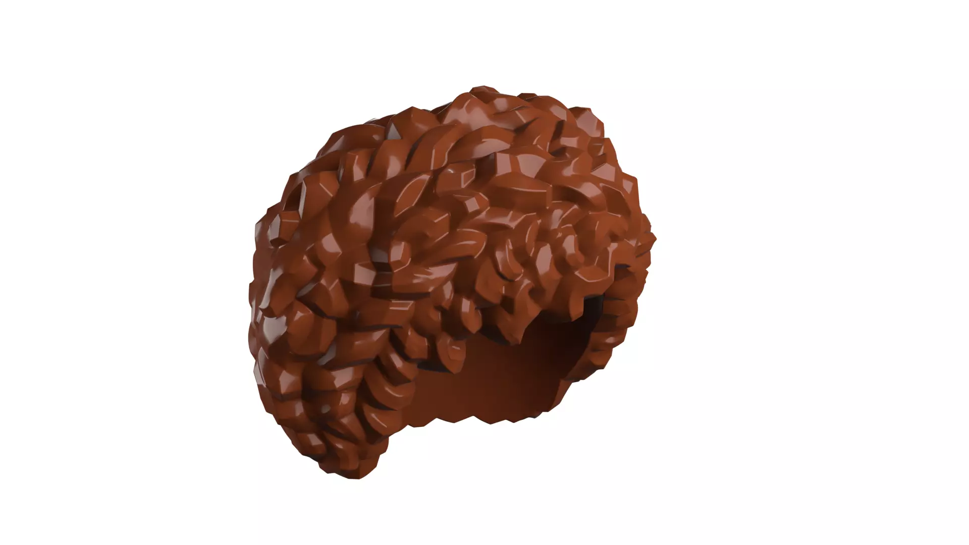 Custom 3D print Minifigure Accessory - Minifigure Hair S2 - 089 3D print model_13