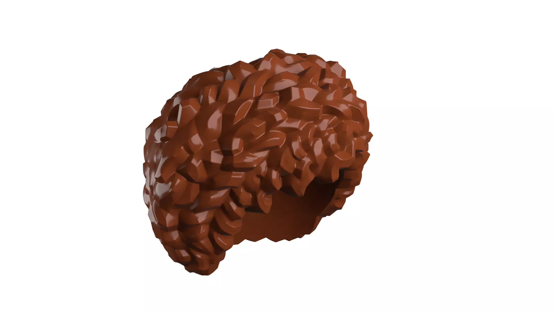 Custom 3D print Minifigure Accessory - Minifigure Hair S2 - 089 3D print model_14