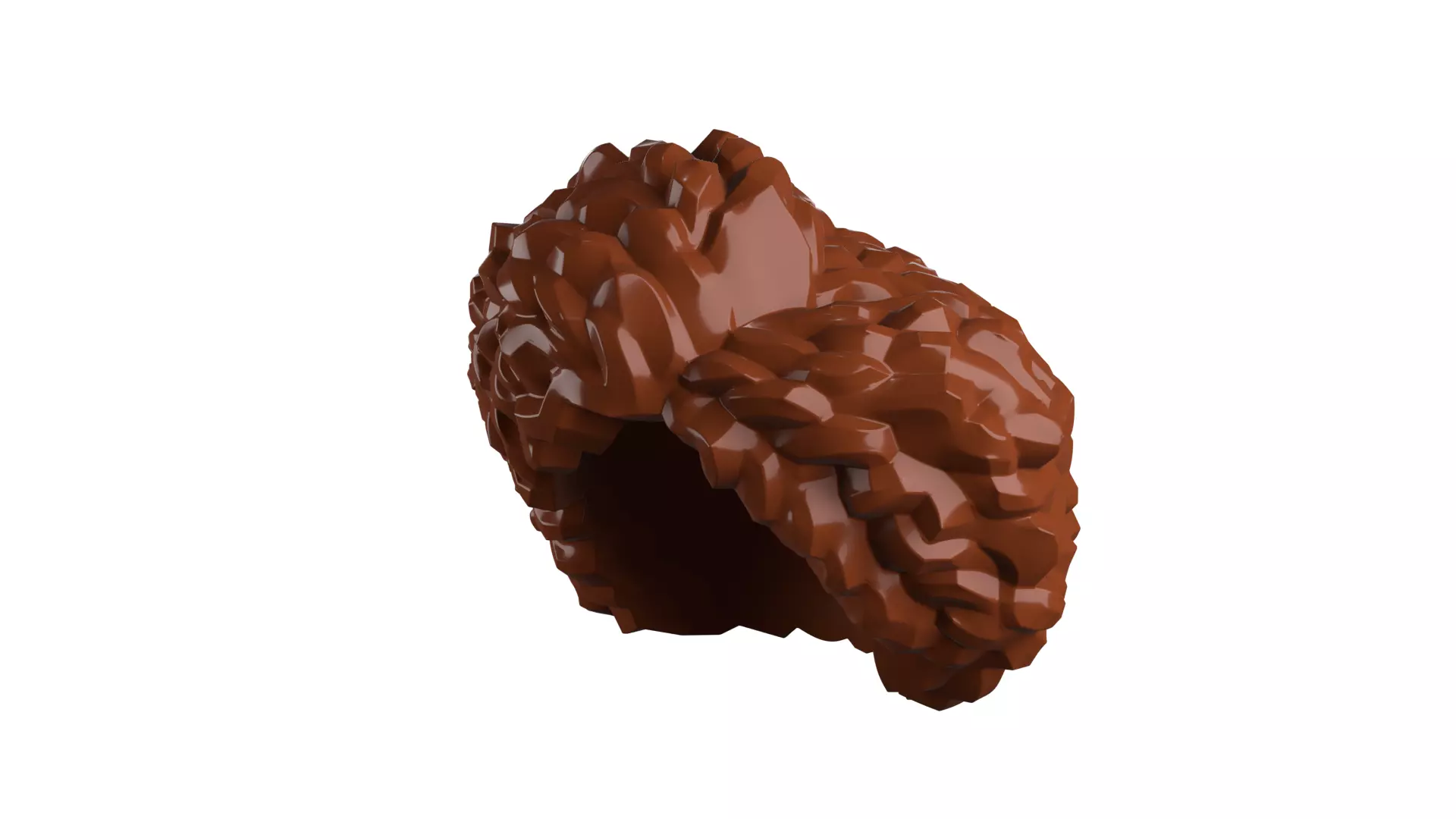 Custom 3D print Minifigure Accessory - Minifigure Hair S2 - 089 3D print model_76