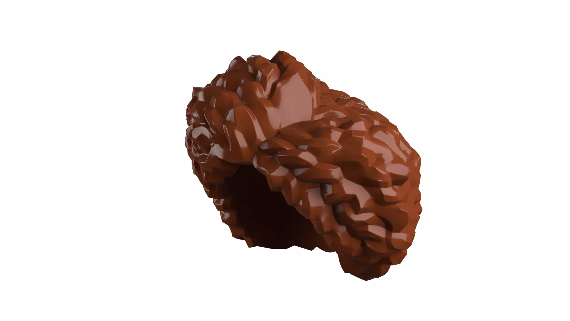 Custom 3D print Minifigure Accessory - Minifigure Hair S2 - 089 3D print model_75