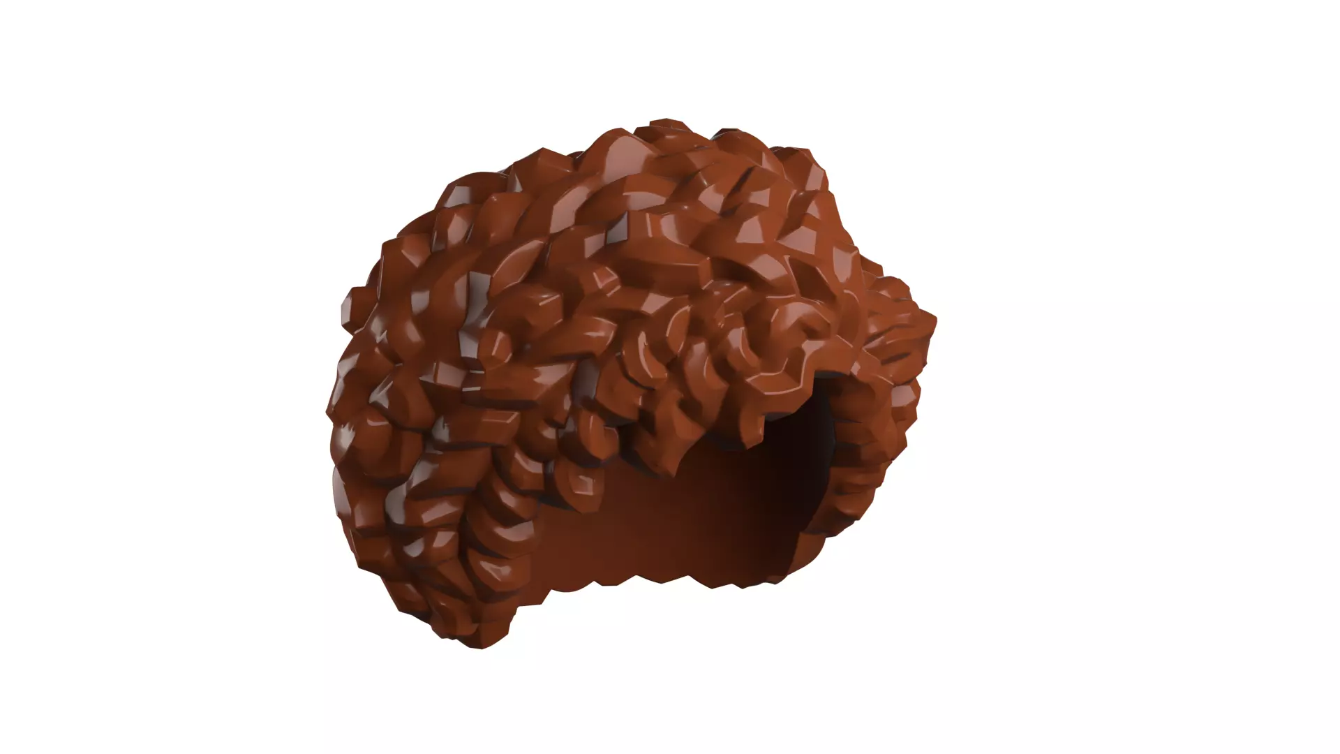 Custom 3D print Minifigure Accessory - Minifigure Hair S2 - 089 3D print model_10