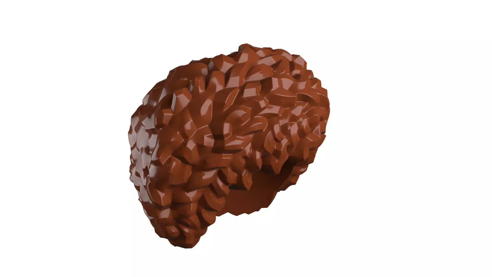 Custom 3D print Minifigure Accessory - Minifigure Hair S2 - 089 3D print model_16