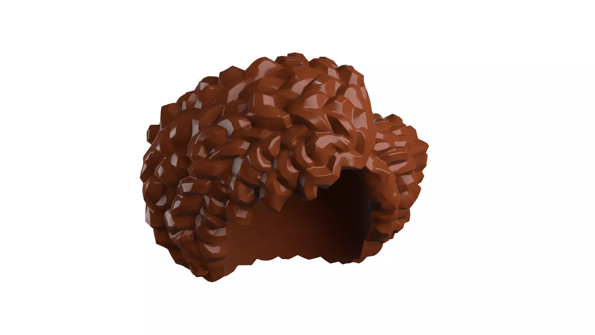 Custom 3D print Minifigure Accessory - Minifigure Hair S2 - 089 3D print model_7