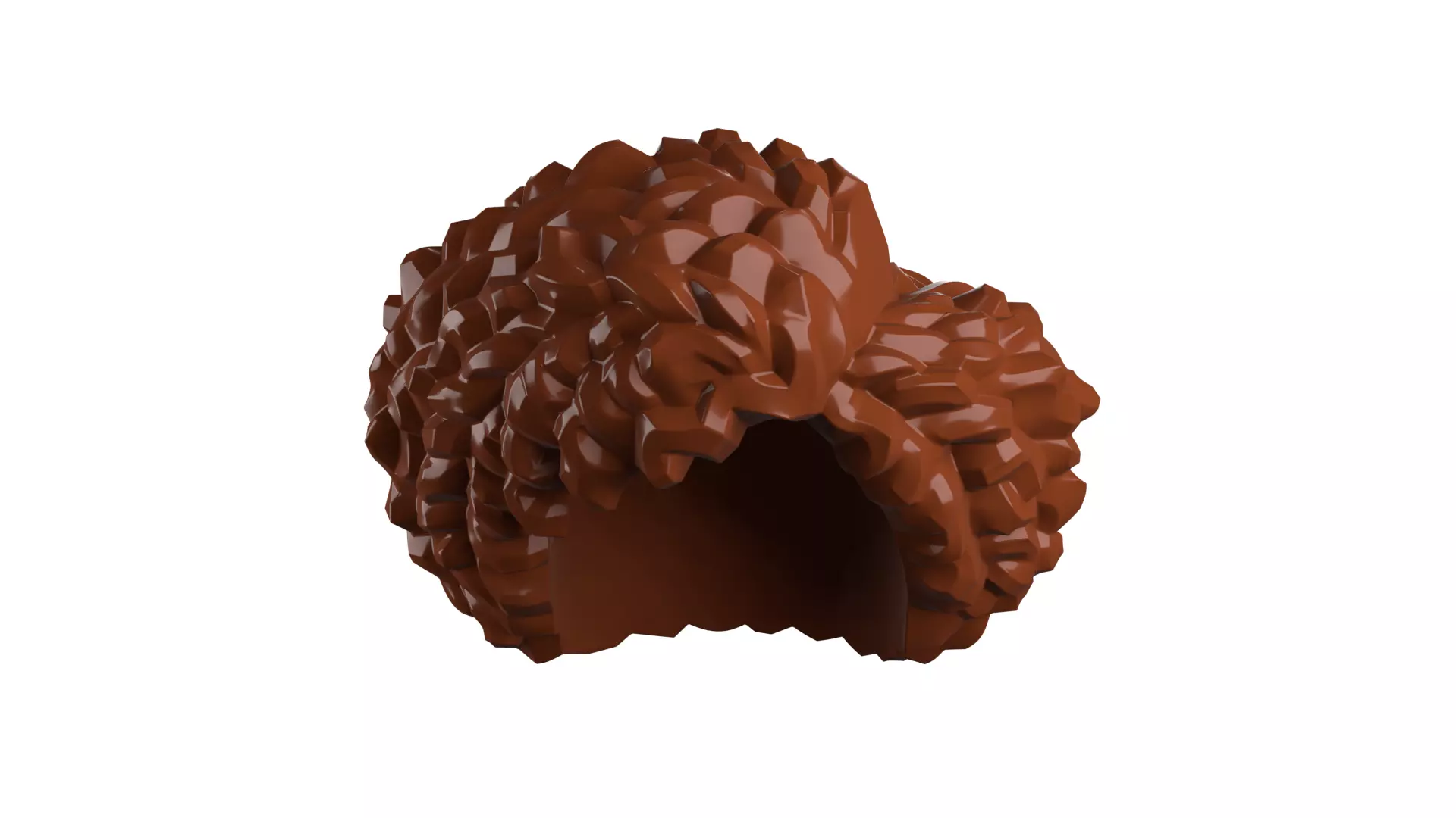 Custom 3D print Minifigure Accessory - Minifigure Hair S2 - 089 3D print model_85