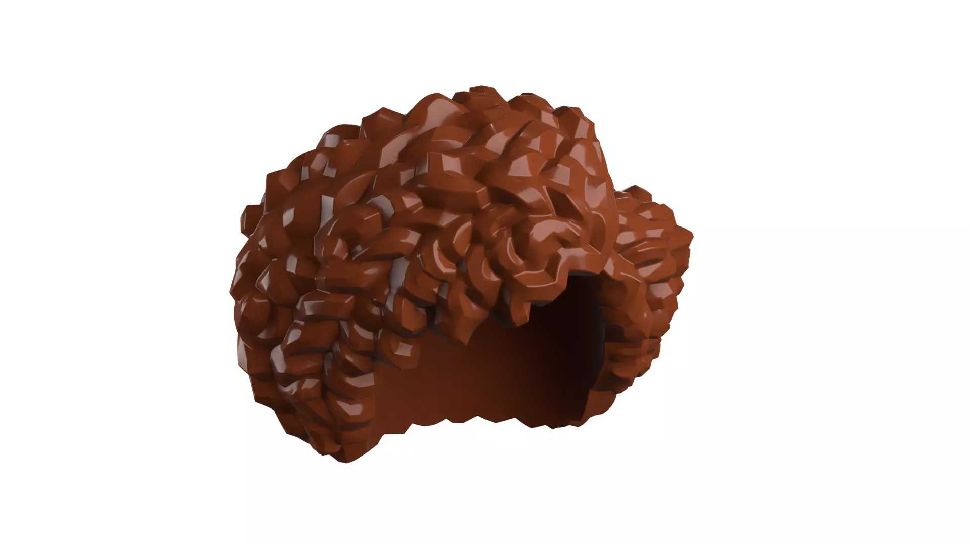 Custom 3D print Minifigure Accessory - Minifigure Hair S2 - 089 3D print model_8