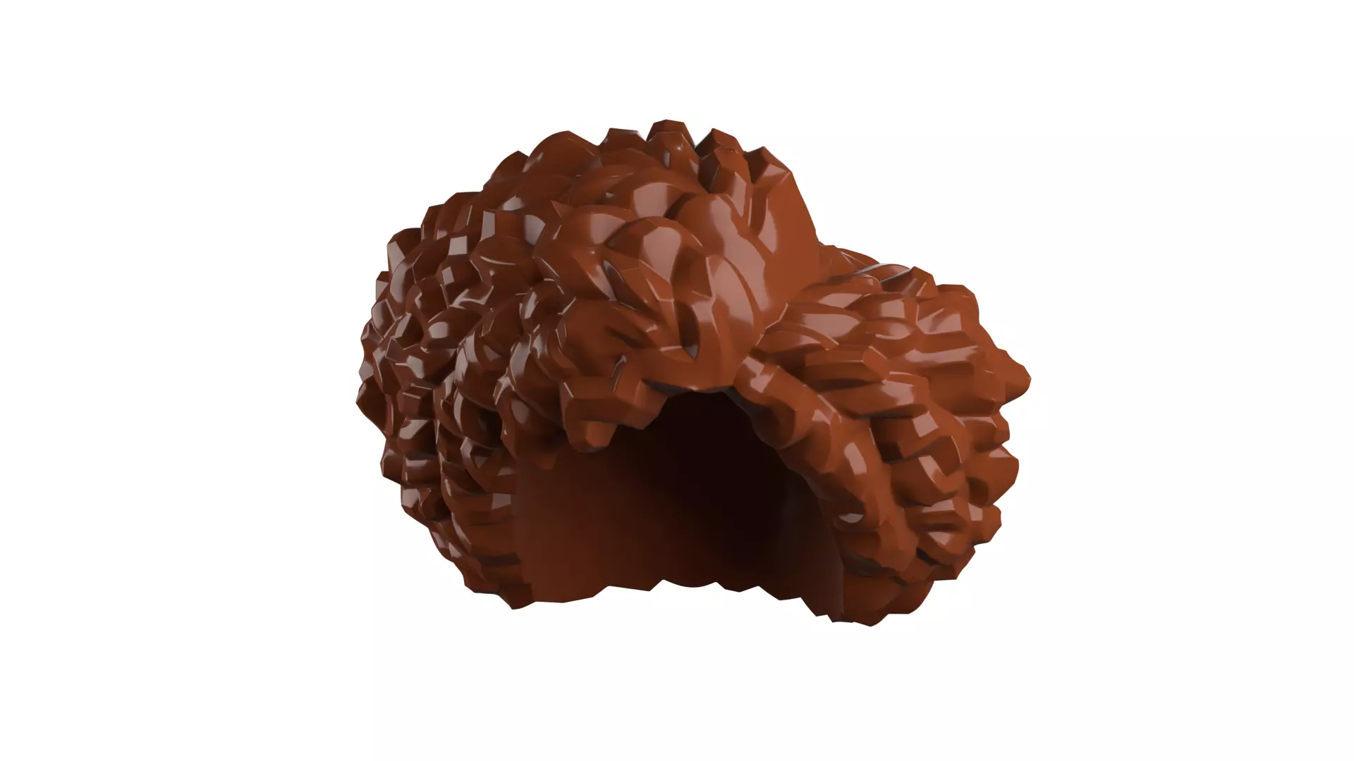 Custom 3D print Minifigure Accessory - Minifigure Hair S2 - 089 3D print model_83