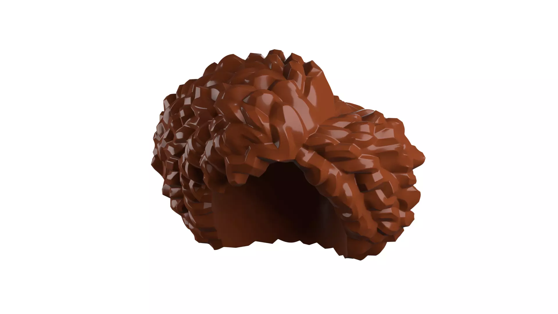 Custom 3D print Minifigure Accessory - Minifigure Hair S2 - 089 3D print model_82