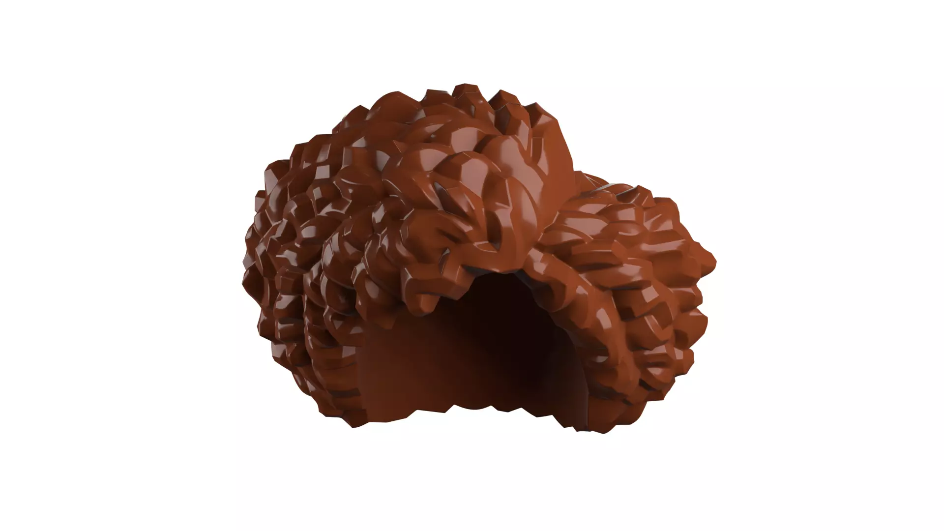 Custom 3D print Minifigure Accessory - Minifigure Hair S2 - 089 3D print model_84