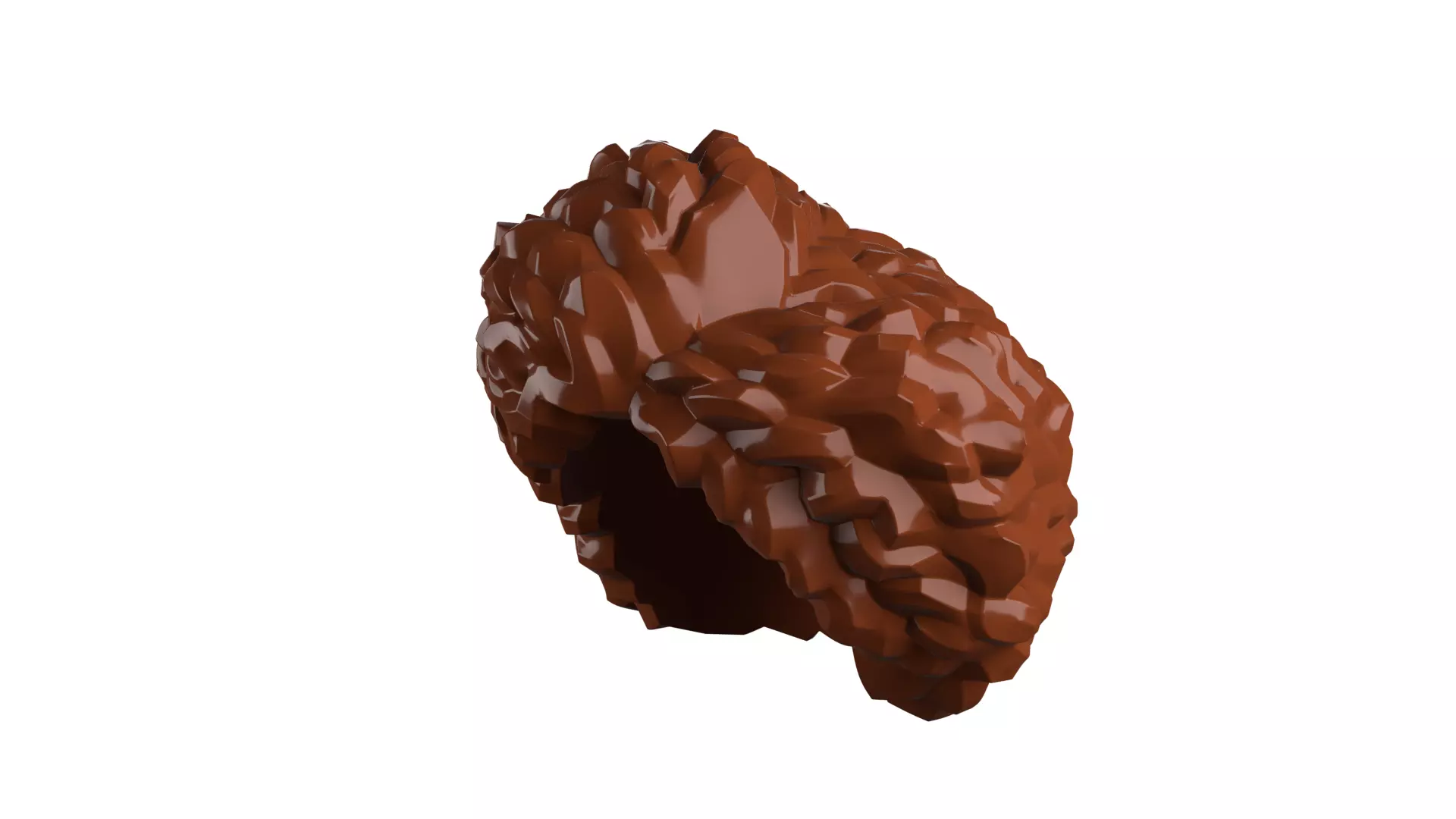 Custom 3D print Minifigure Accessory - Minifigure Hair S2 - 089 3D print model_74