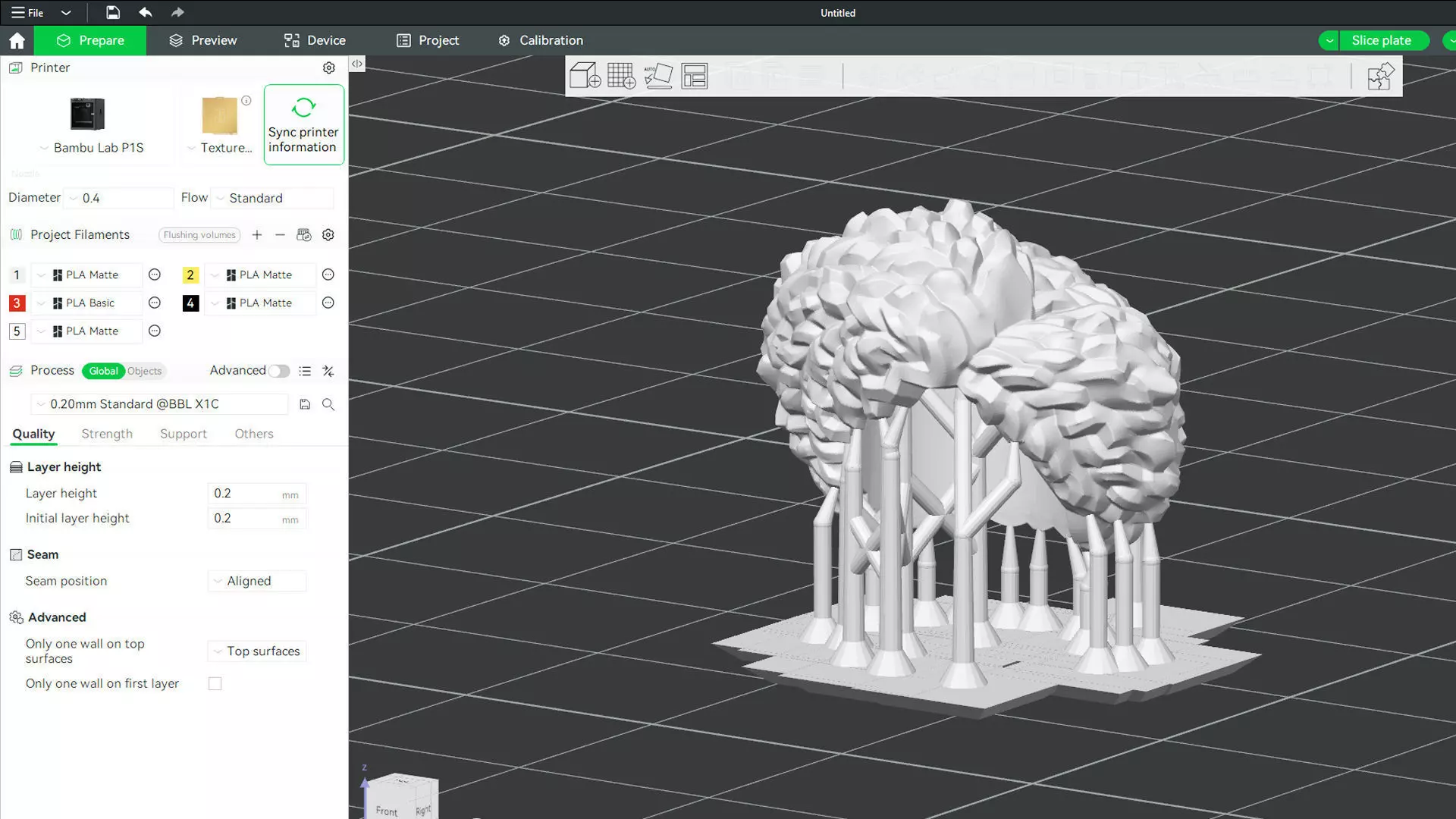 Custom 3D print Minifigure Accessory - Minifigure Hair S2 - 089 3D print model_3