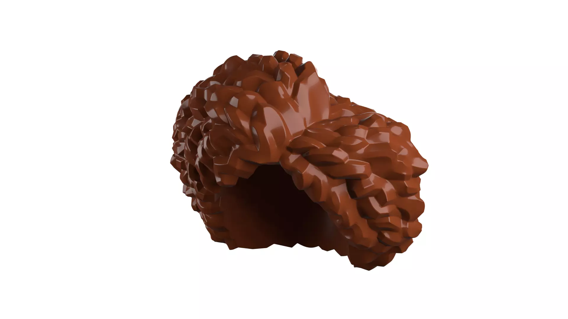 Custom 3D print Minifigure Accessory - Minifigure Hair S2 - 089 3D print model_79