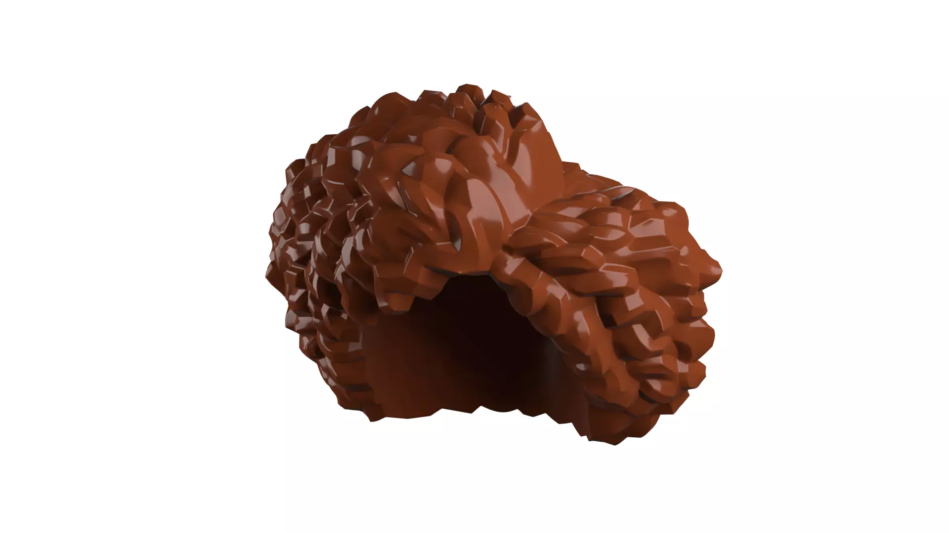 Custom 3D print Minifigure Accessory - Minifigure Hair S2 - 089 3D print model_81