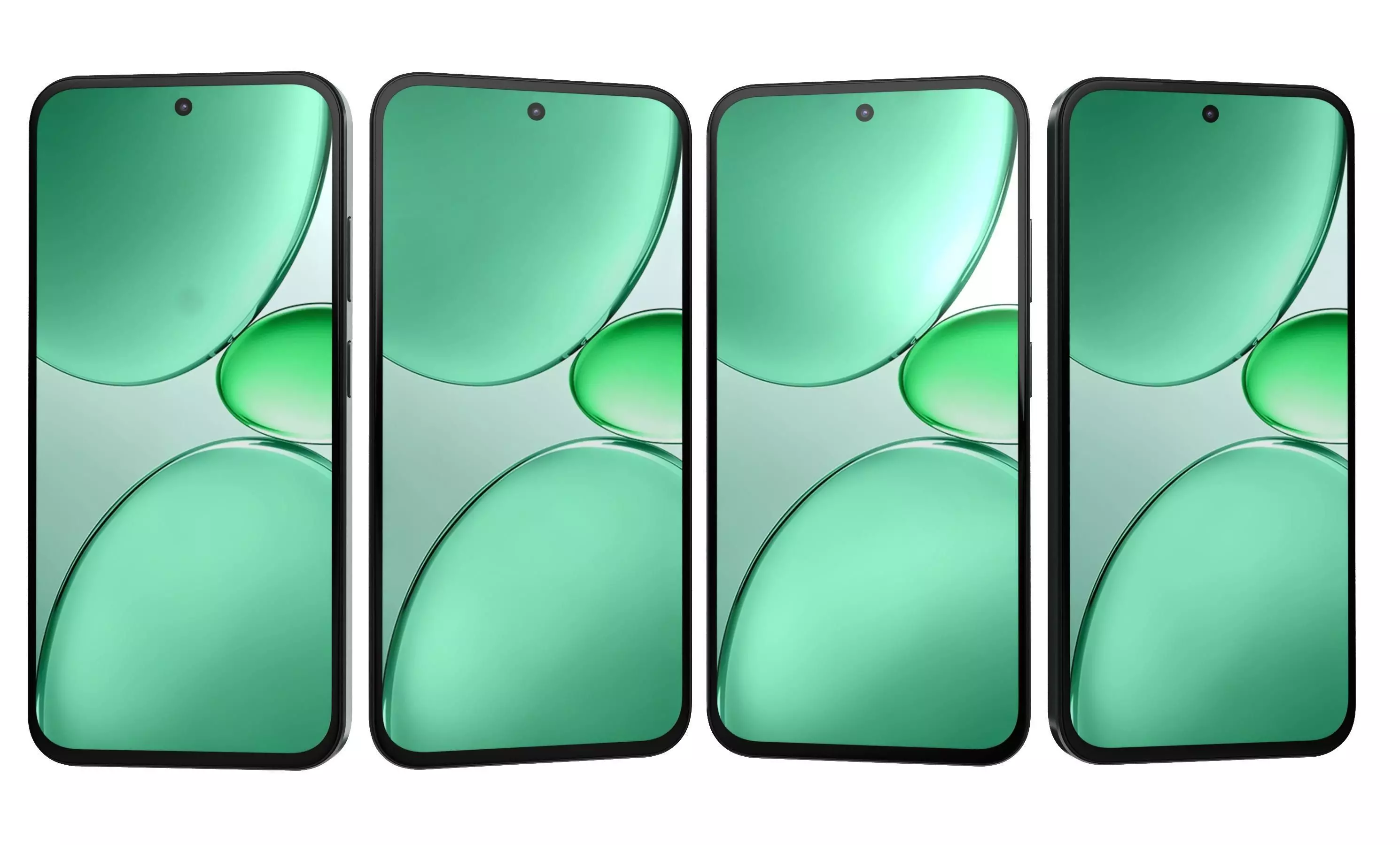 Realme C85 Pro Parrot Purple And Peacock Green 3D model_19