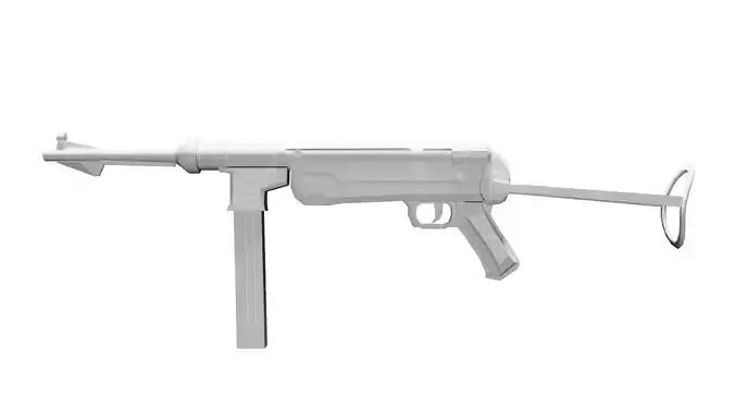 The Ghost MP40 Submachine Gun Redesign