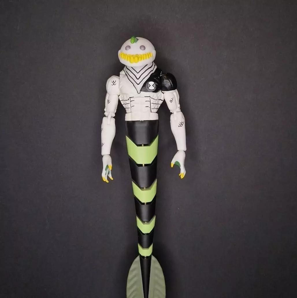 Ripjaws Kit for marvel legends White Vision PERSONAL USE ONLY 3D print model