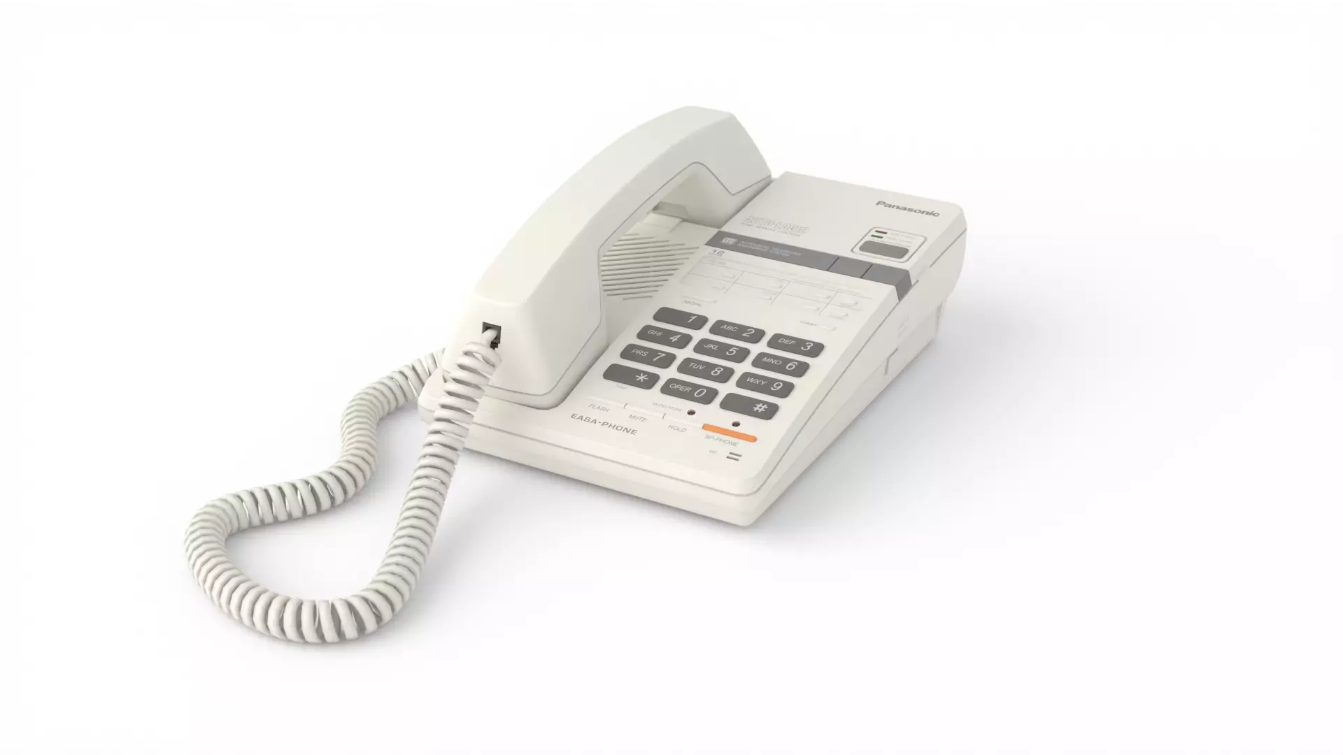 Panasonic Office Phone 3D model_0