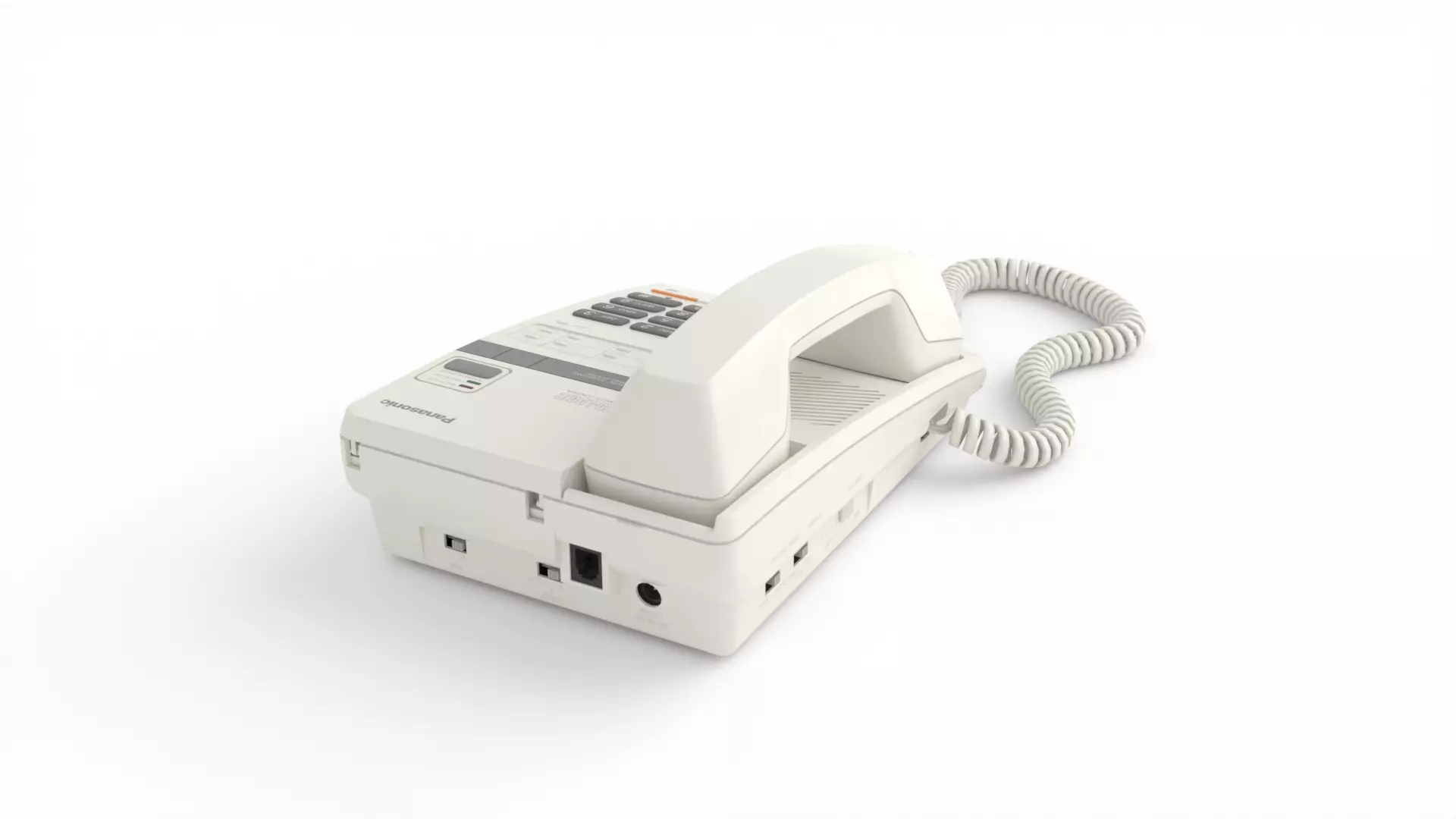 Panasonic Office Phone 3D model_2