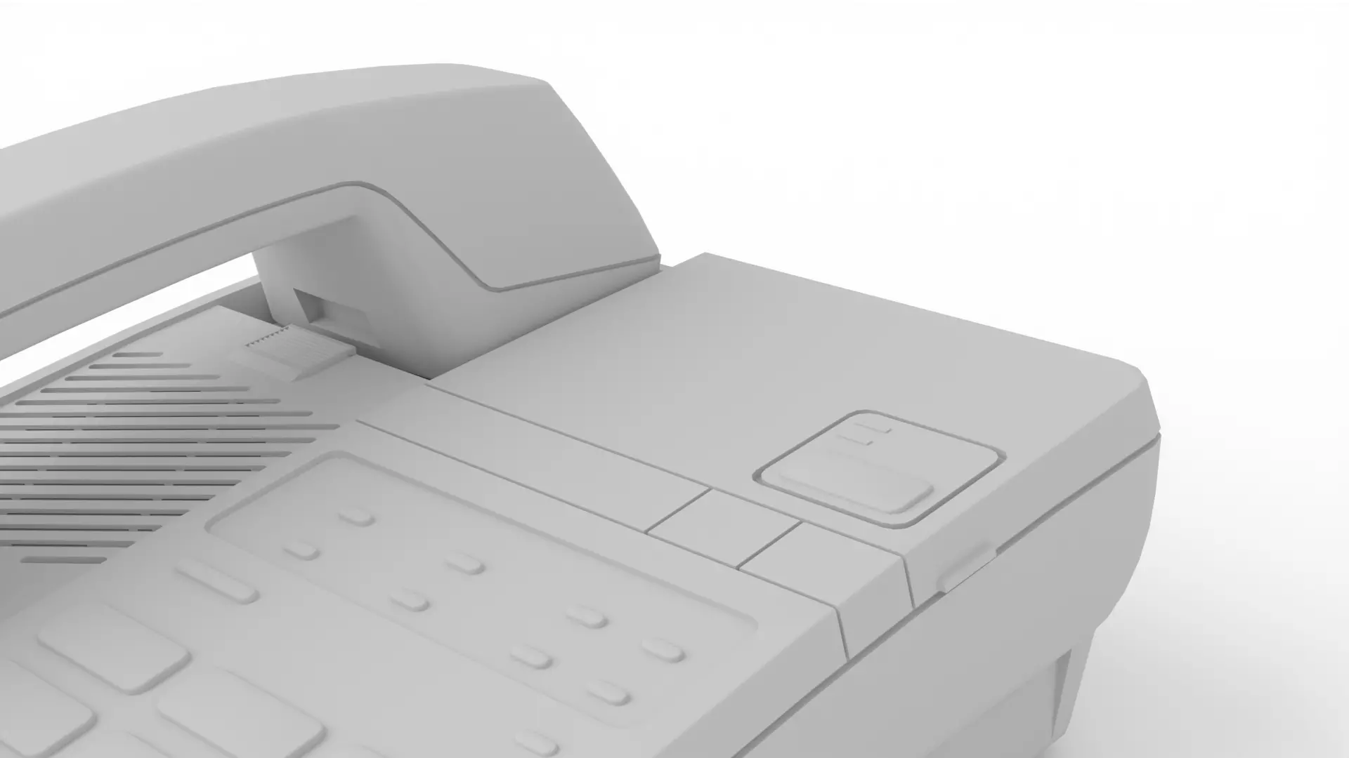 Panasonic Office Phone 3D model_12