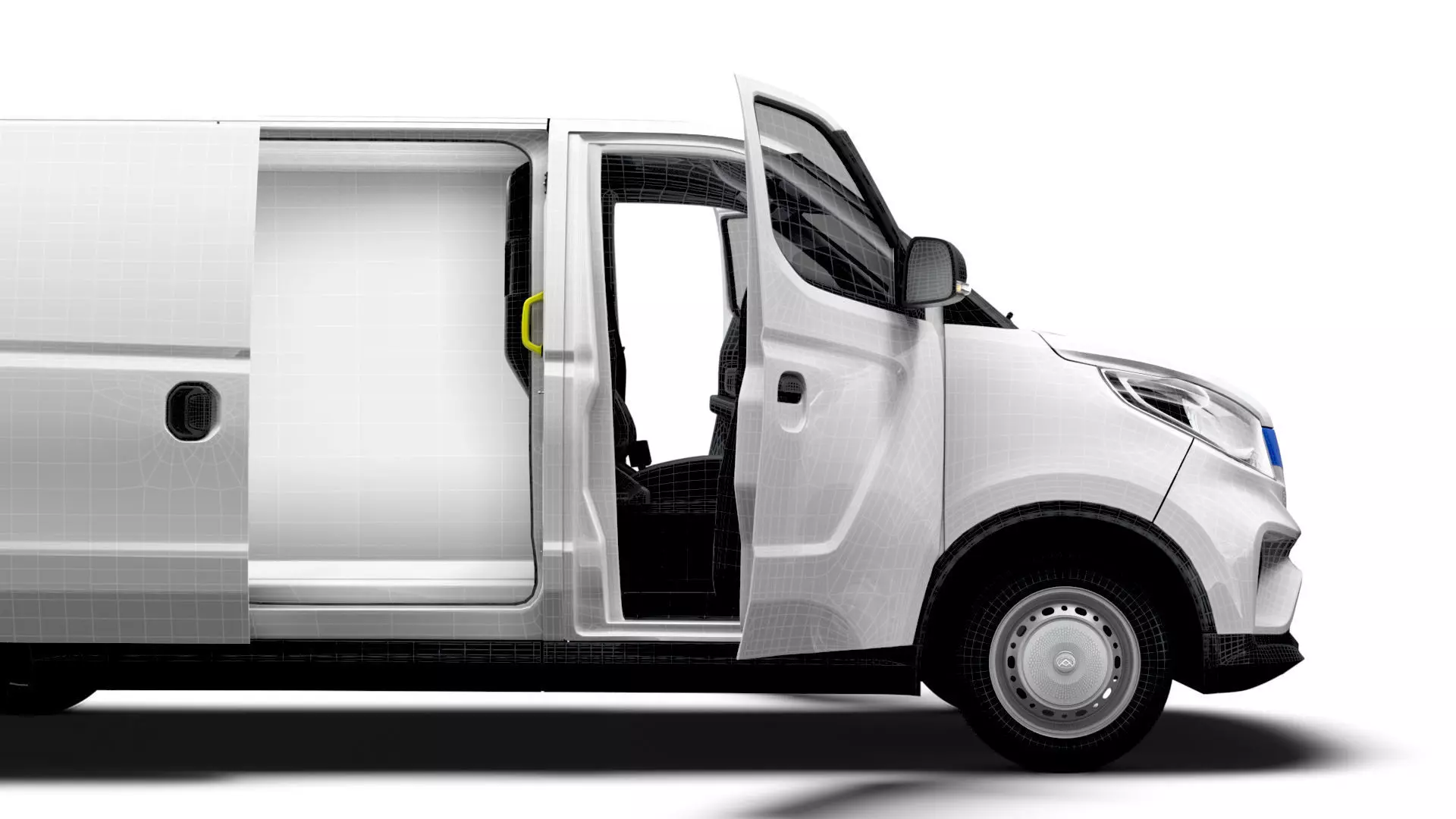 Maxus eDeliver3 LWB HQ Inte 2026 3D model_16