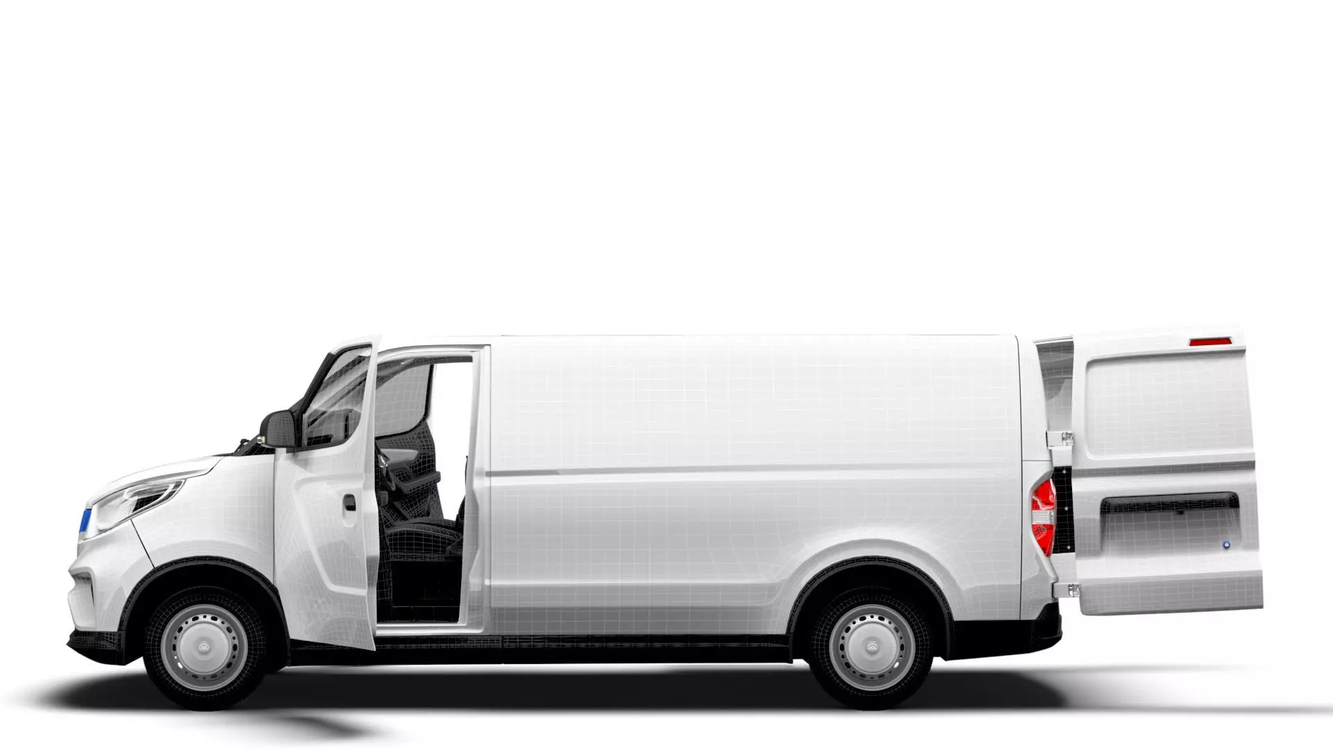 Maxus eDeliver3 LWB HQ Inte 2026 3D model_19