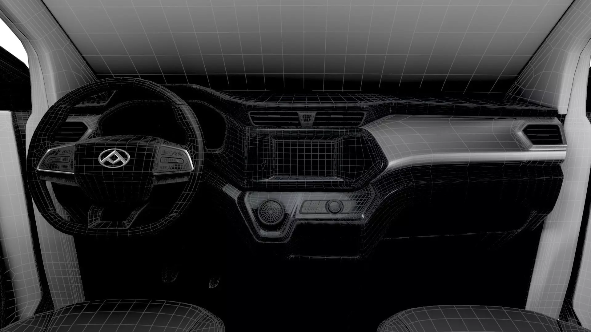 Maxus eDeliver3 LWB HQ Inte 2026 3D model_29