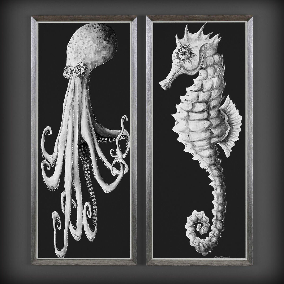 Picture Frames Low-poly 3D model_2