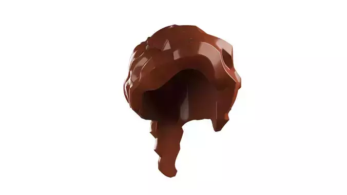 Custom 3D print Minifigure Accessory - Minifigure Hair S2 - 090