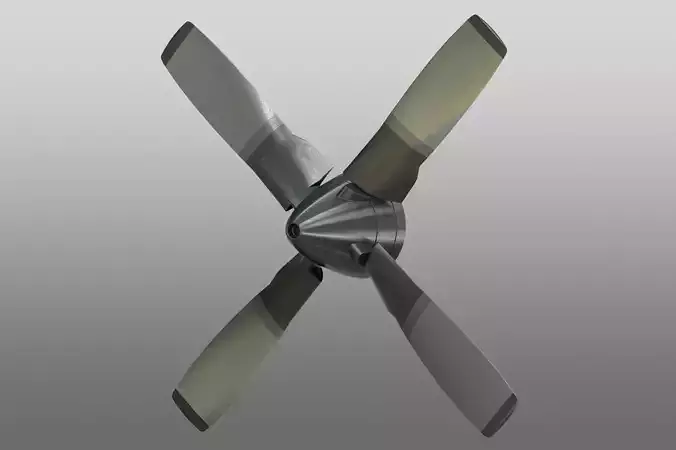 C-130 Hercules Props 3D Printable SW Model