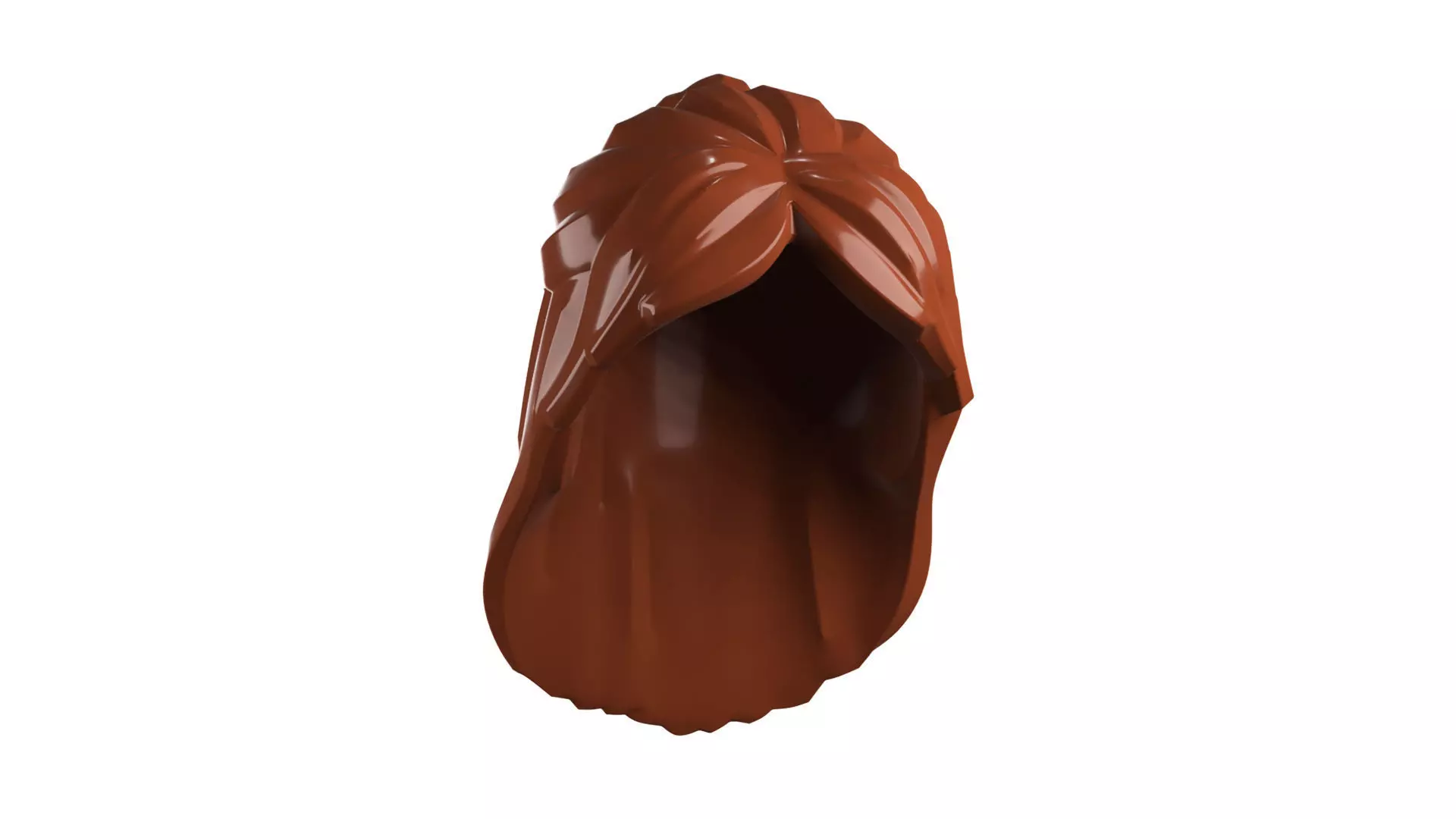 Custom 3D print Minifigure Accessory - Minifigure Hair S2 - 091 3D print model