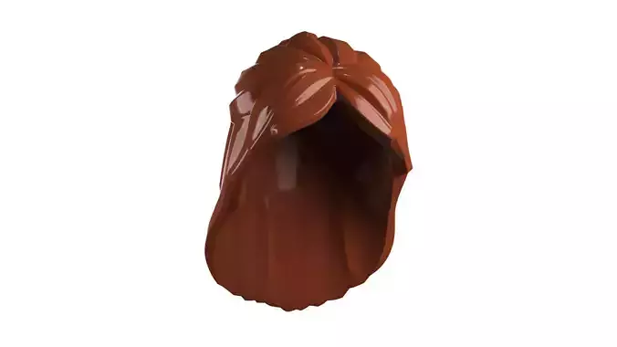 Custom 3D print Minifigure Accessory - Minifigure Hair S2 - 091