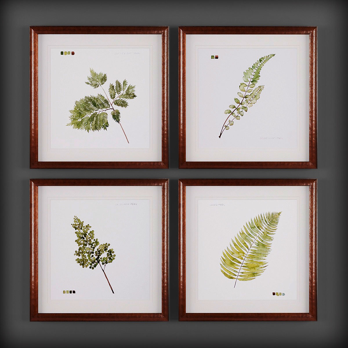 Picture Frames Low-poly 3D model_2