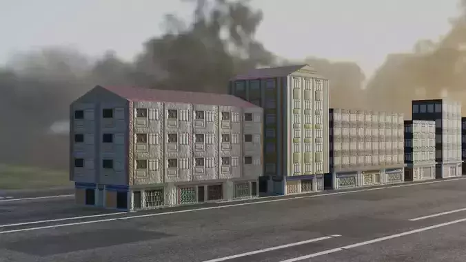 City Buildings Pack  Modular Urban Architecture Set