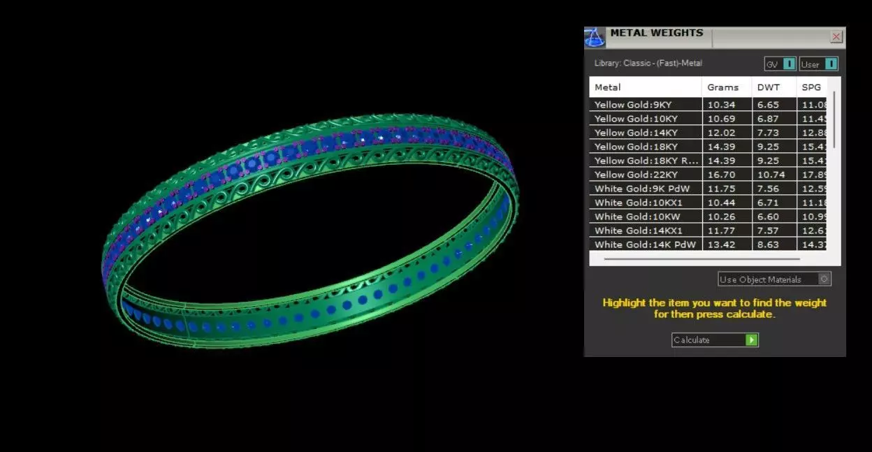 Bracelets 3D print model_4