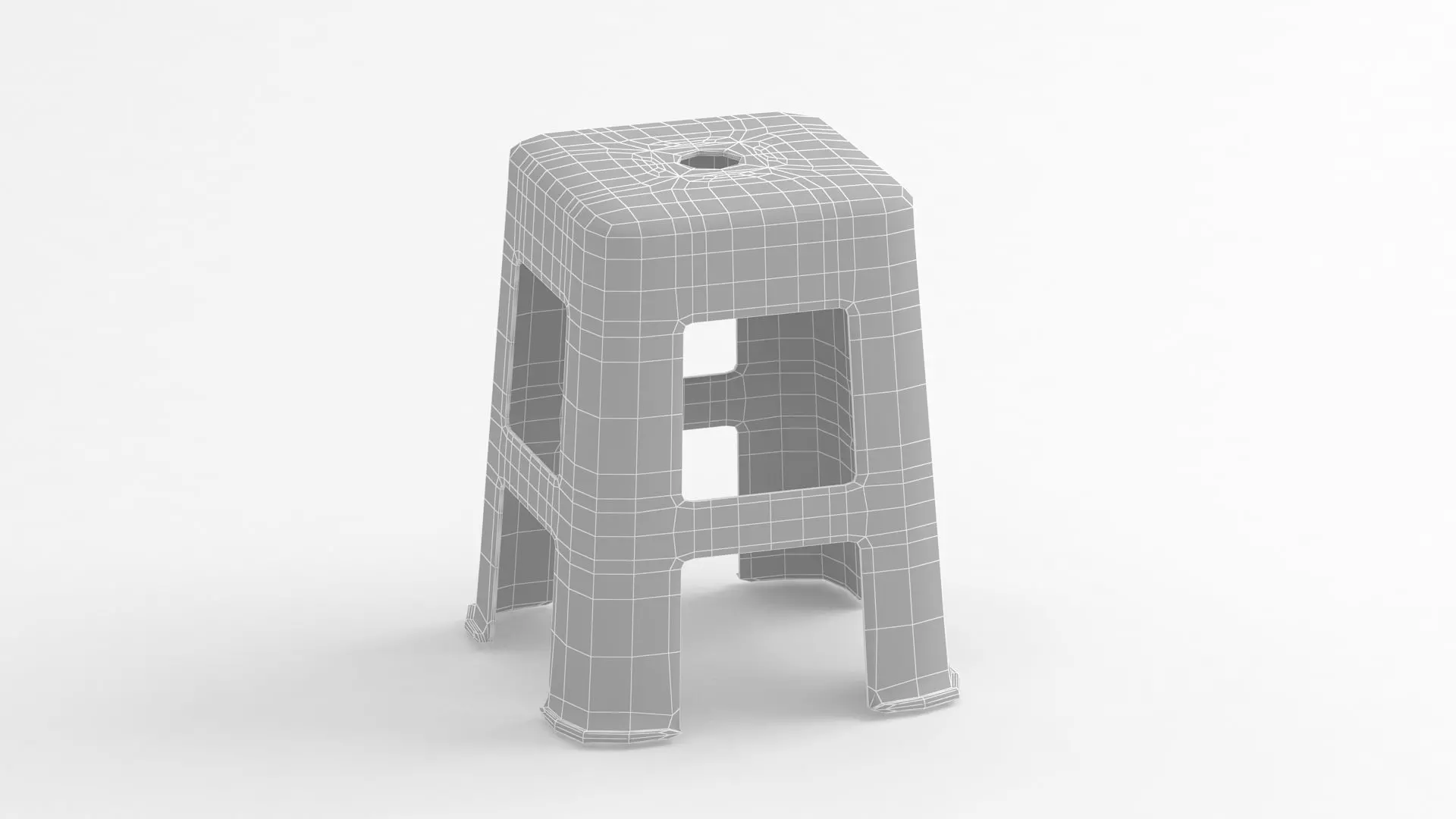 Hard Plastic Stool Collection _36