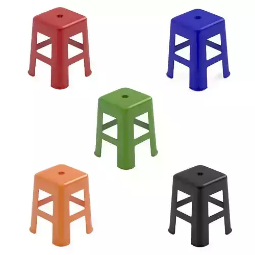 Hard Plastic Stool Collection 
