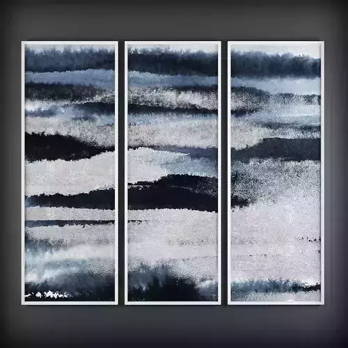 Picture Frames Low-poly 3D model