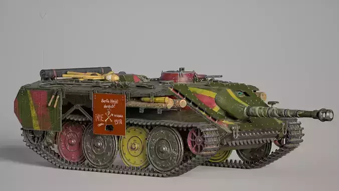 E-10 Hetzer 2 II Entwicklung light tank destroyer - Germany East