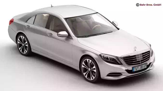 Mercedes S Class 2014 3D model