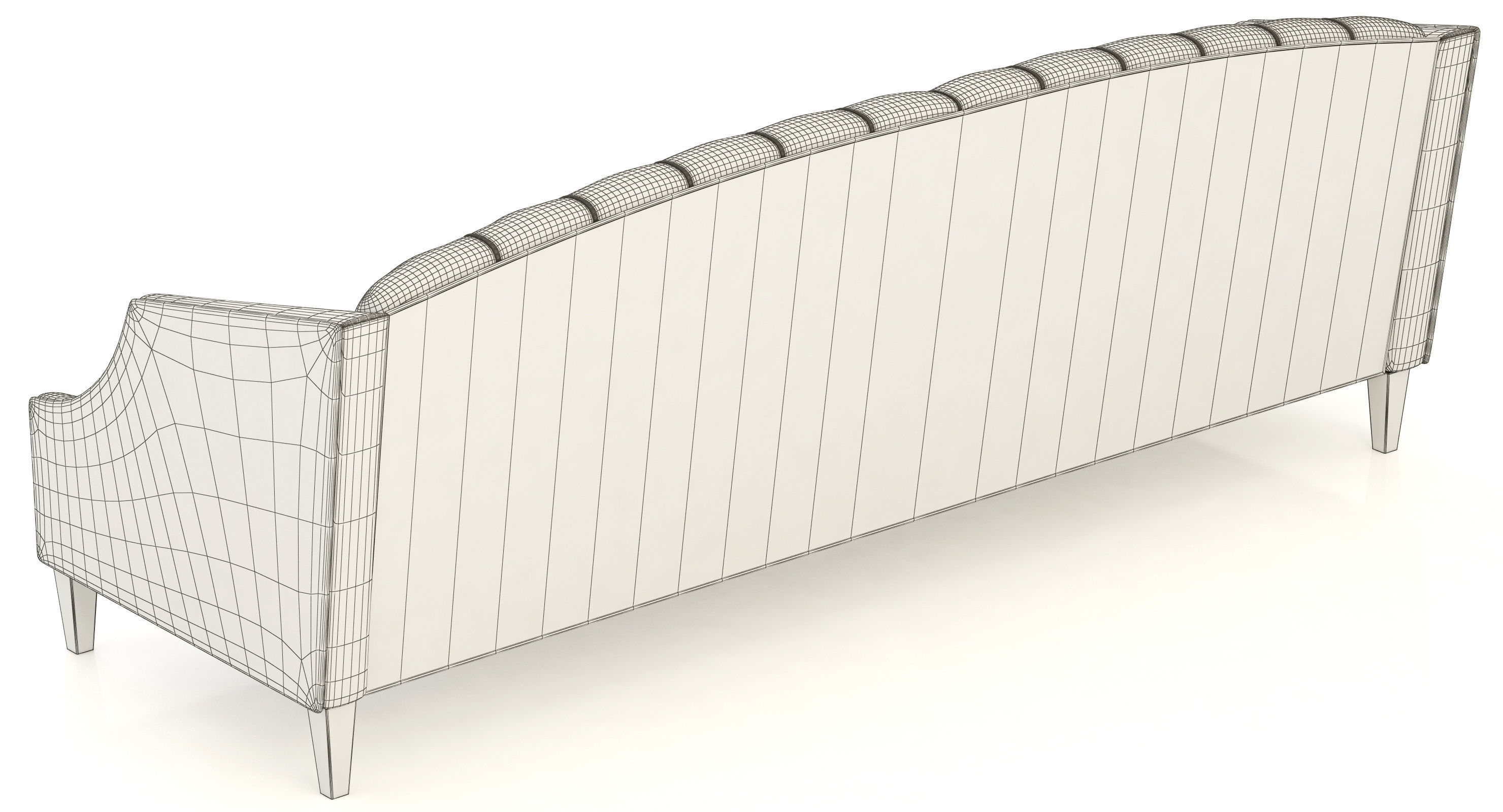 Dantone Home Darem leather Sofa 3D model_10