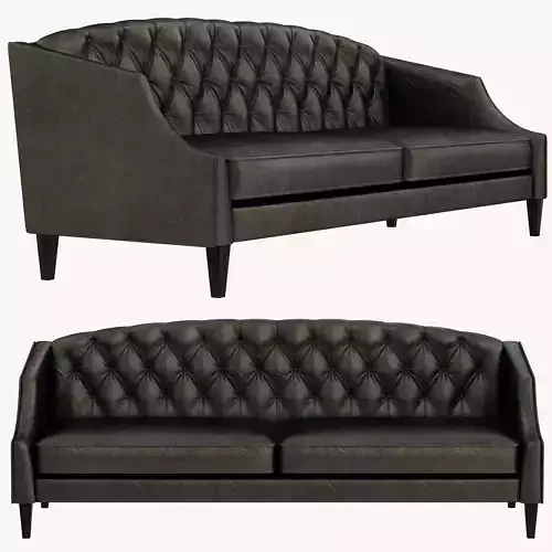 Dantone Home Darem leather Sofa