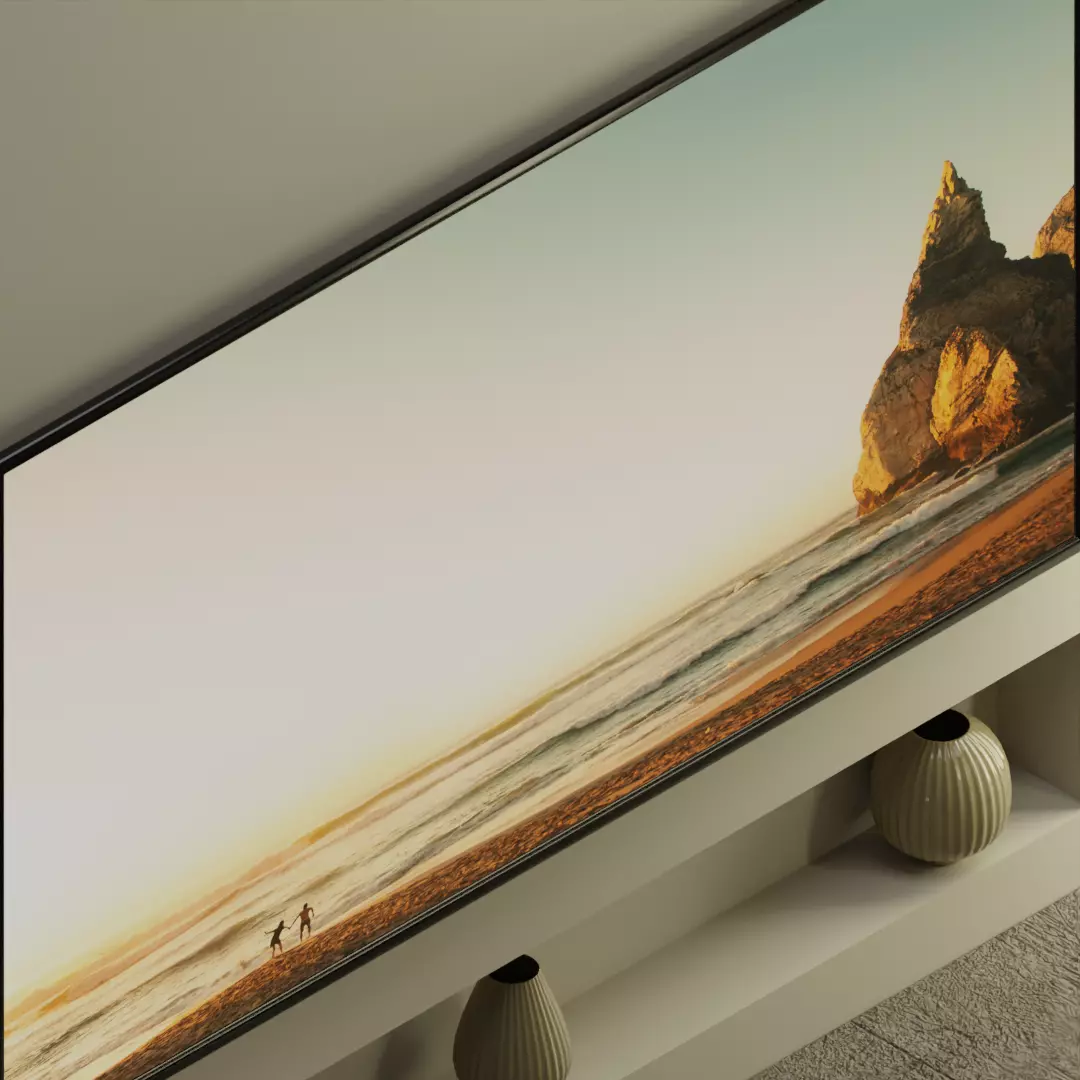 Isometric Hall Interior 3D Model Low-poly 3D model_7