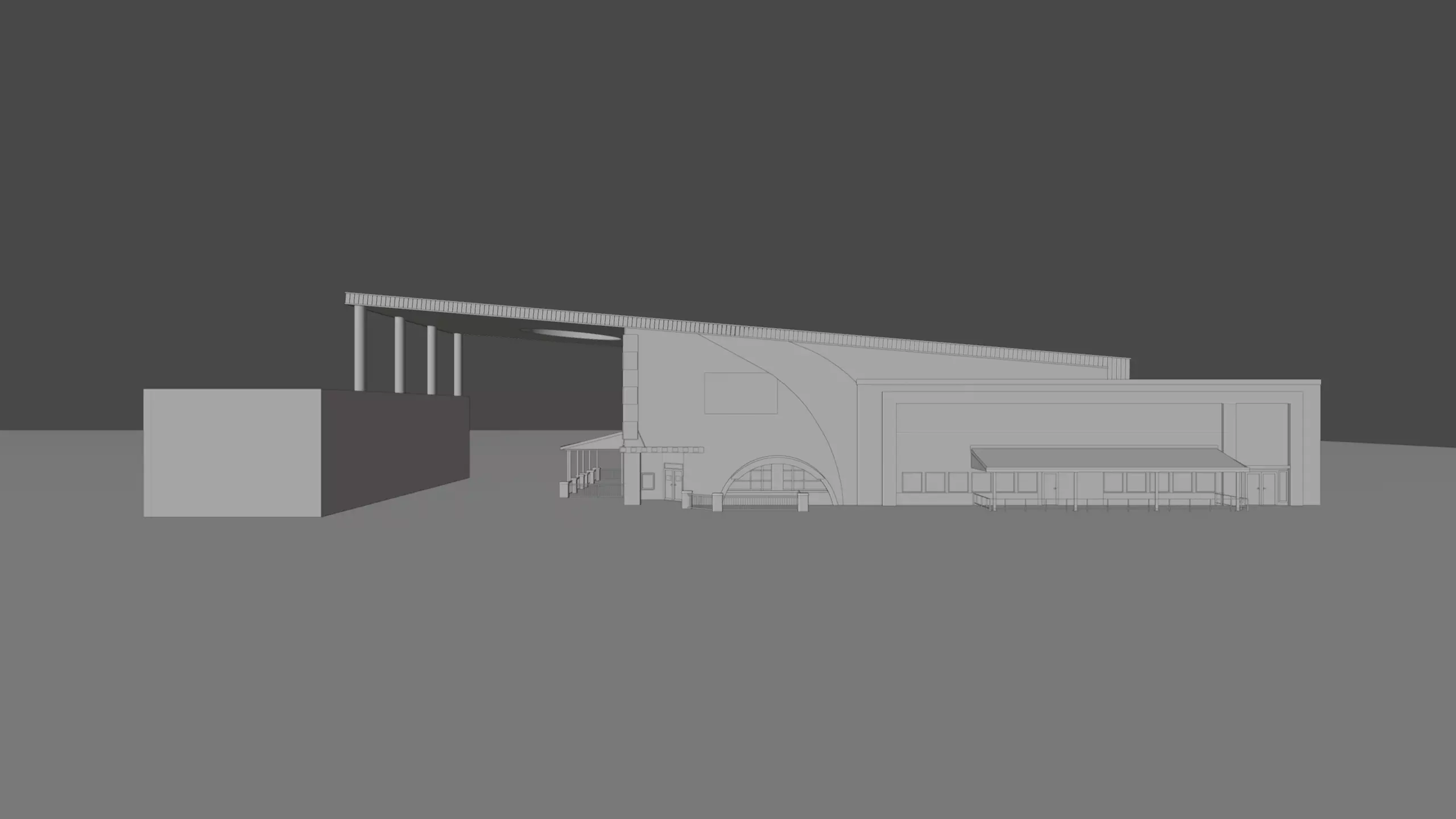 Buffalo Wild Wings Bar and Grill 3D model_10