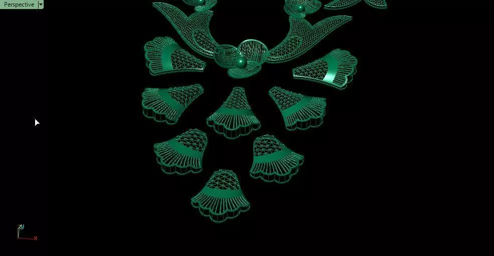 17pieces chest pendant 3D print model_1