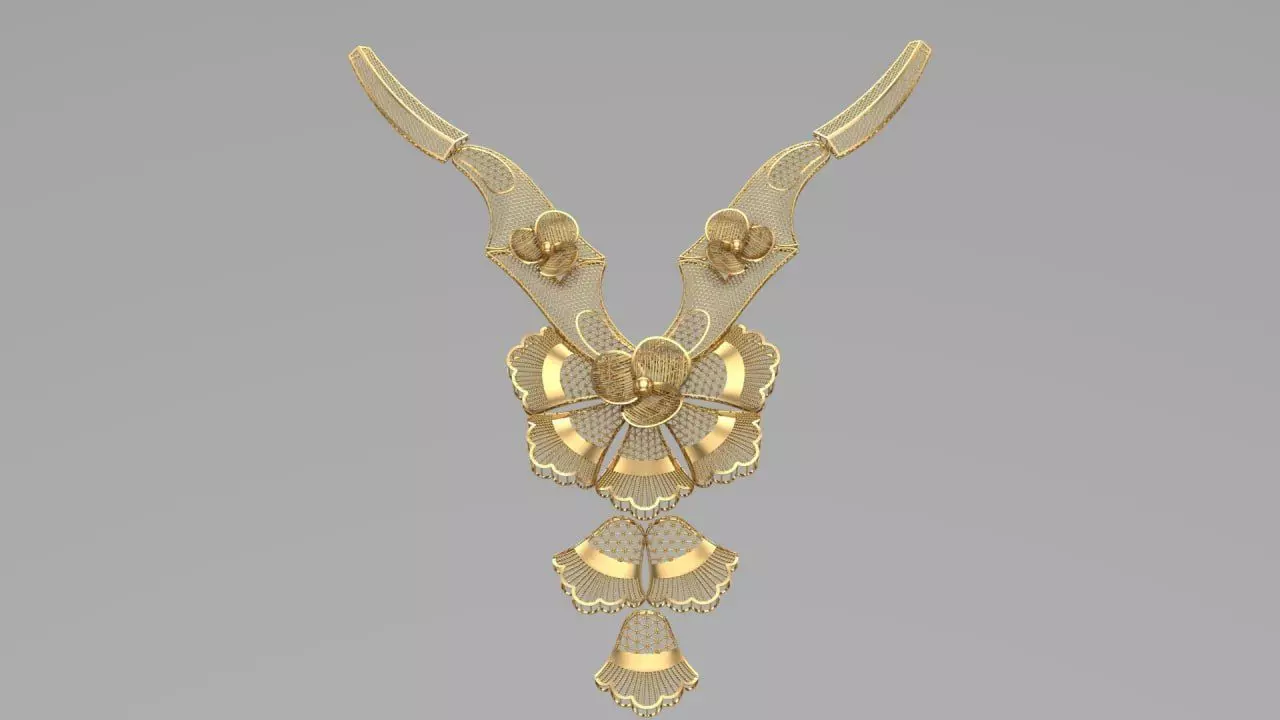17pieces chest pendant 3D print model_0